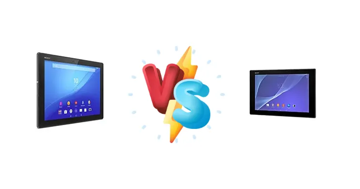 Sony Xperia Z4 Tablet LTE vs Sony Xperia Z2 Tablet LTE