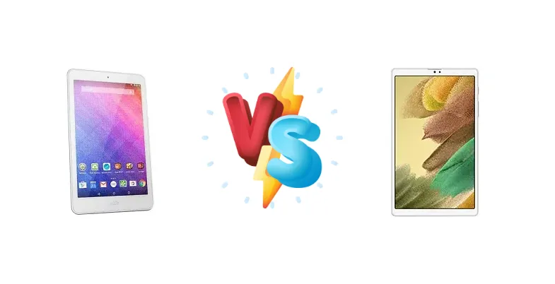 Acer Iconia One 8 B1-820 vs Samsung Galaxy Tab A7 Lite