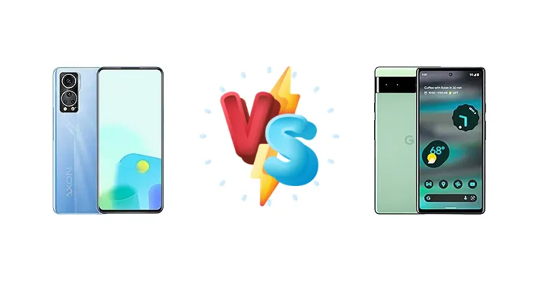 ZTE Axon 30S vs Google Pixel 6a
