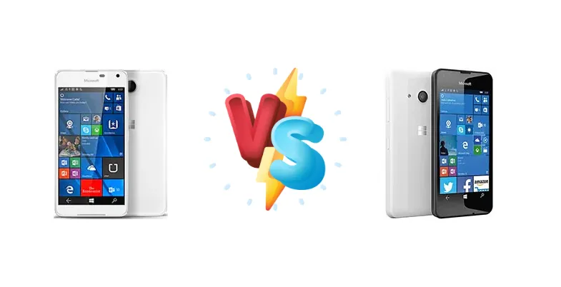 Microsoft Lumia 650 vs Microsoft Lumia 550