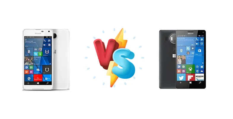 Microsoft Lumia 650 vs Microsoft Lumia 950 XL Dual SIM