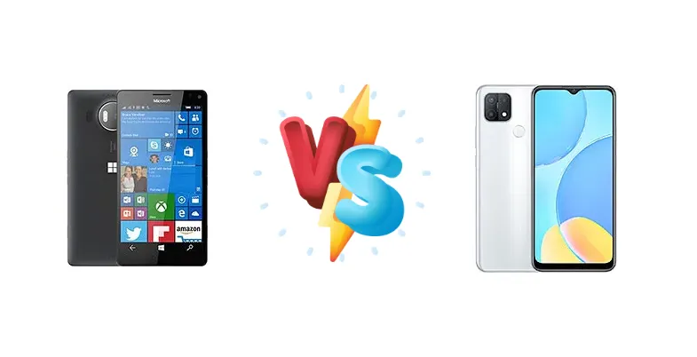 Microsoft Lumia 950 XL Dual SIM vs Oppo A15s