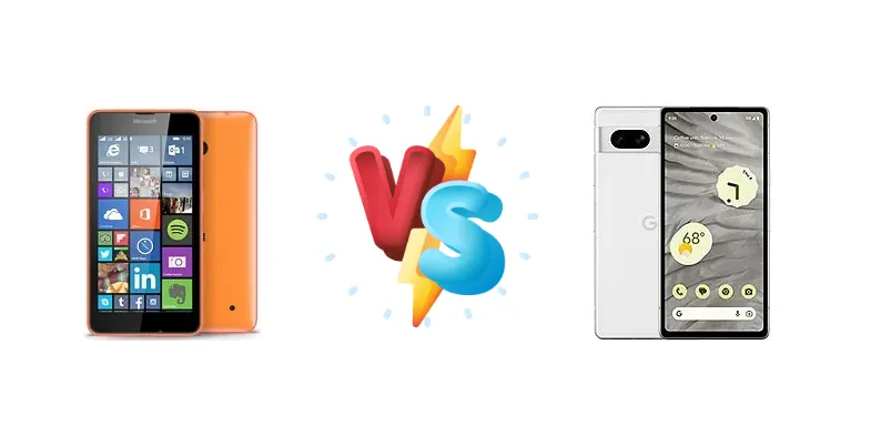 Lumia 640 vs Pixel 7a: A Tech Showdown