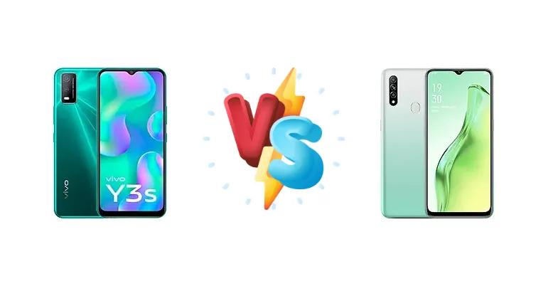 vivo Y3s (2021) vs Oppo A31
