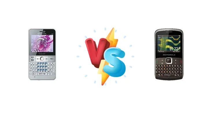 Micromax Q7 vs Motorola EX115