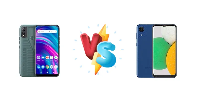 BLU G51S vs Samsung Galaxy A03 Core