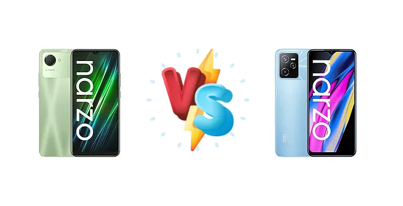 Realme Narzo 50i Prime vs Realme Narzo 50A Prime