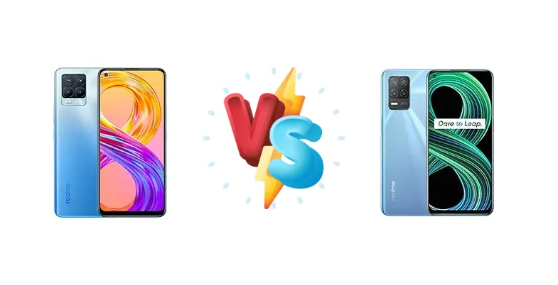 Realme 8 Pro vs Realme 8 5G