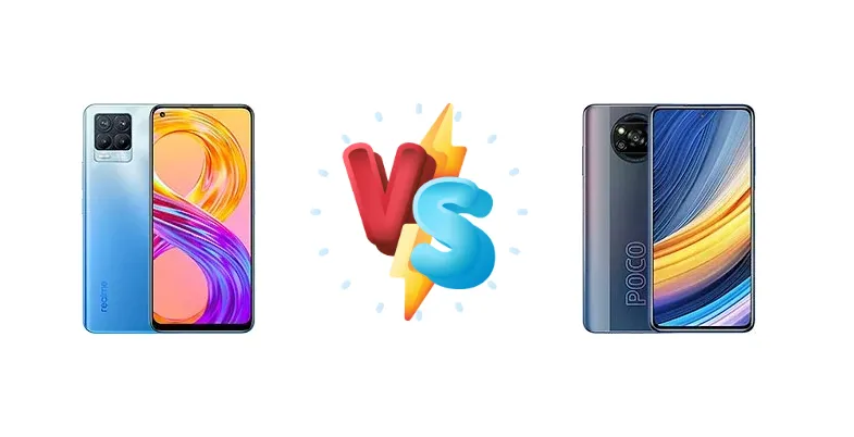 Realme 8 Pro vs Xiaomi Poco X3 Pro