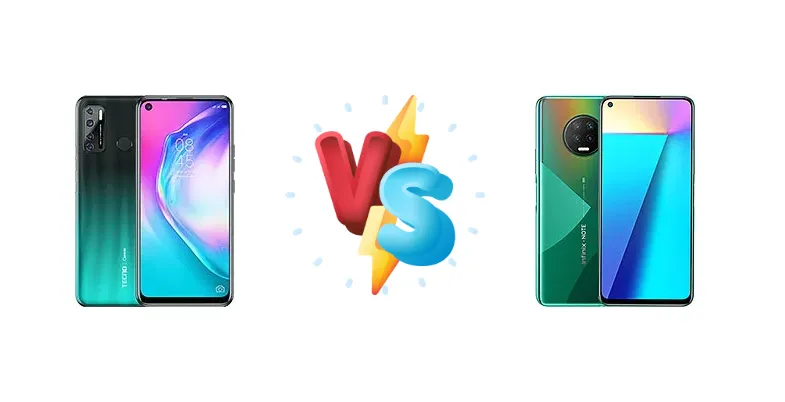 Tecno Camon 16 S vs Infinix Note 7