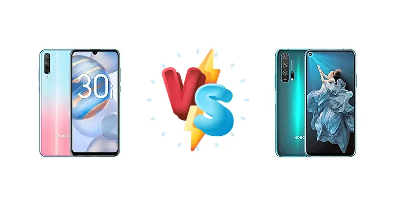 Honor 30i vs Honor 20 Pro