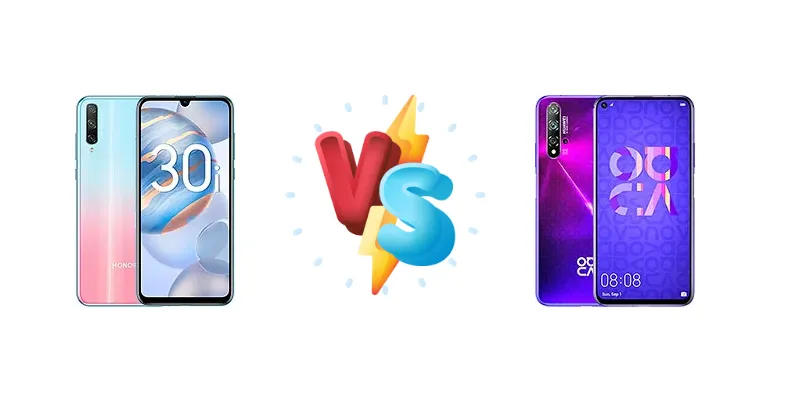 Honor 30i vs Huawei nova 5T