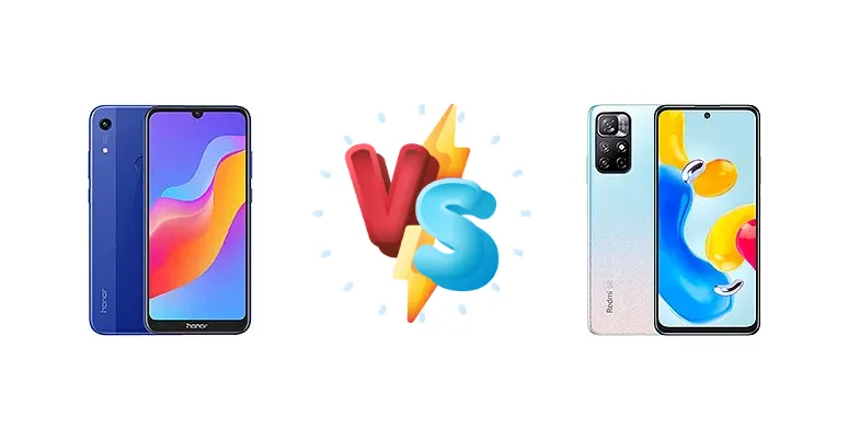 Honor 8A 2020 vs Xiaomi Redmi Note 11S 5G