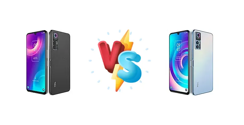 TCL 30+ vs TCL 30 5G