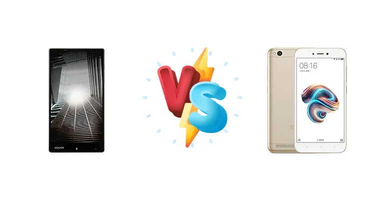 Sharp Aquos Xx vs Xiaomi Redmi 5A