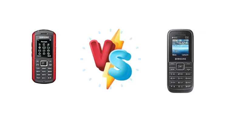 Samsung B2100 Xplorer vs Samsung Guru Plus