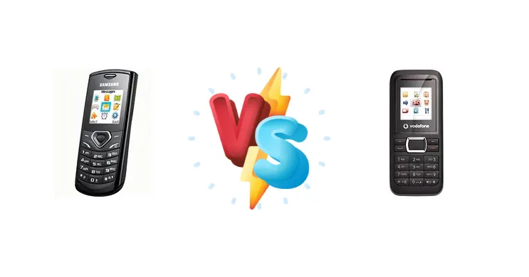 Samsung E1170 vs Vodafone 246: Retro Phone Showdown