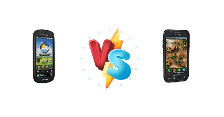 Samsung Continuum I400 vs Samsung Fascinate