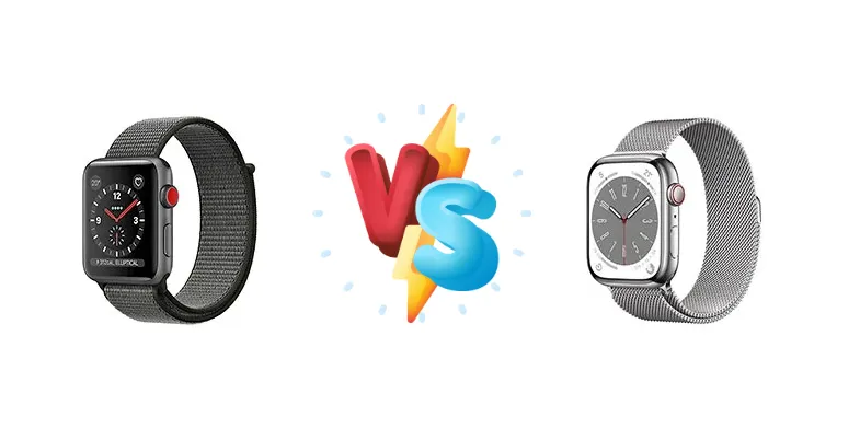 Apple Watch 3 vs 8: Which Smartwatch Reigns Supreme?