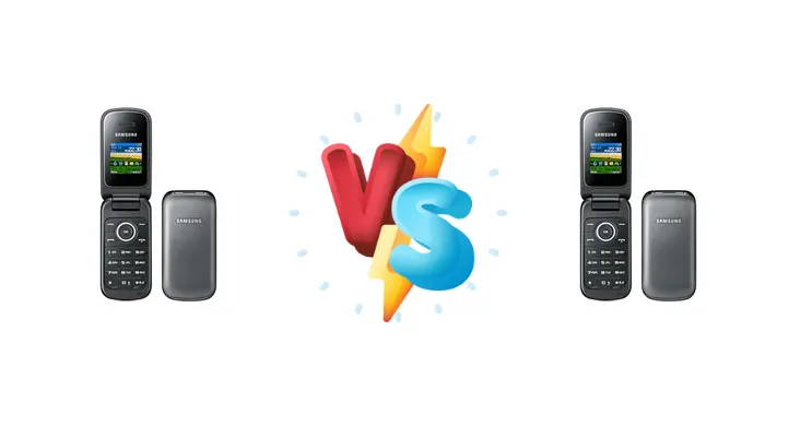 Samsung E1190 vs Samsung E1195