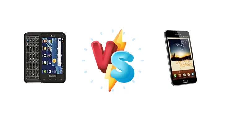 Samsung i927 Captivate Glide vs Samsung Galaxy Note N7000