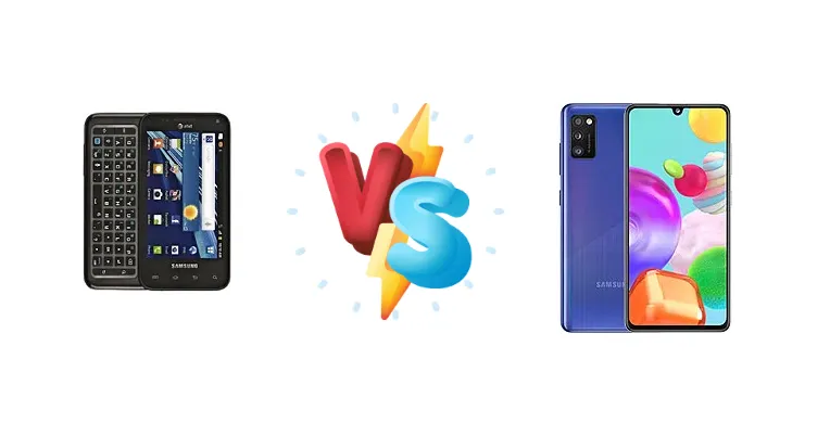 Samsung i927 Captivate Glide vs Samsung Galaxy A41