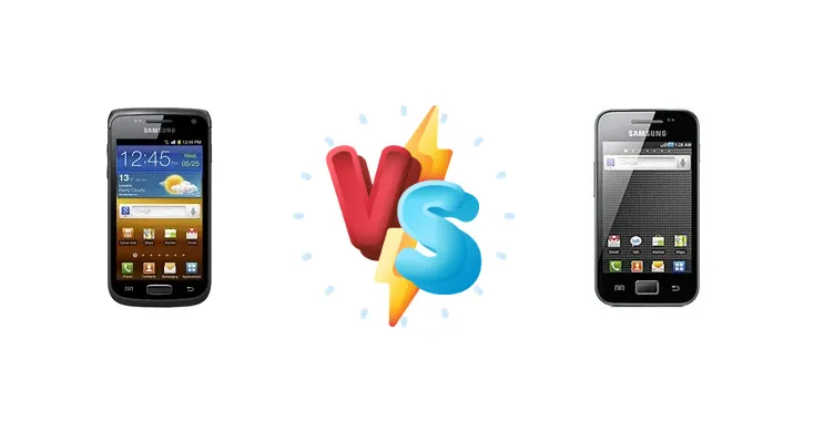 Samsung Galaxy W I8150 vs Samsung Galaxy Ace S5830I