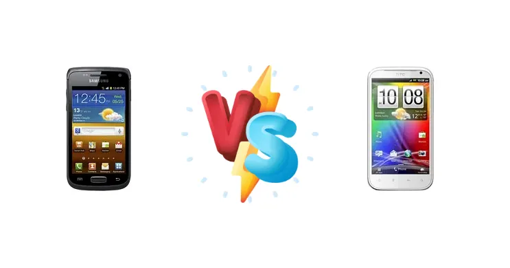 Samsung Galaxy W I8150 vs HTC Sensation XL