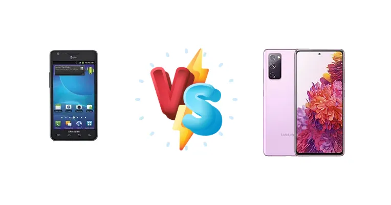 Samsung Galaxy S II I777 vs Samsung Galaxy S20 FE 2022