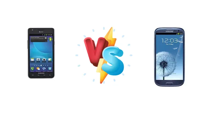 Samsung Galaxy S II I777 vs Samsung I9300 Galaxy S III