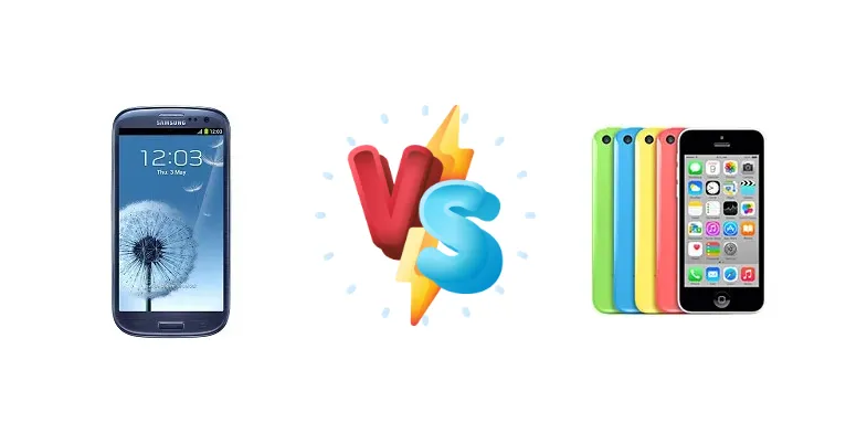 Galaxy S III vs iPhone 5c: Which Retro Phone Reigns?