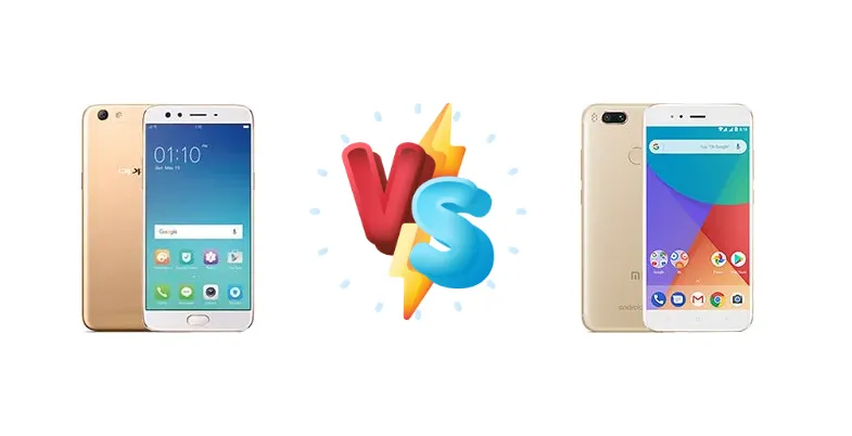 Oppo F3 Plus vs Xiaomi Mi A1 (Mi 5X)