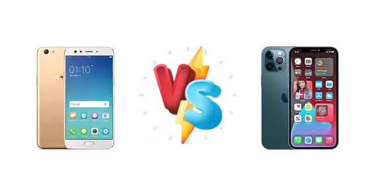 Oppo F3 Plus vs Apple iPhone 12 Pro Max