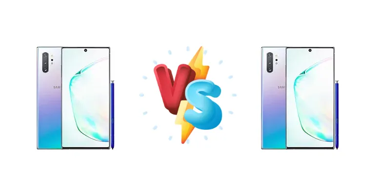 Samsung Galaxy Note10+ 5G vs Samsung Galaxy Note10+