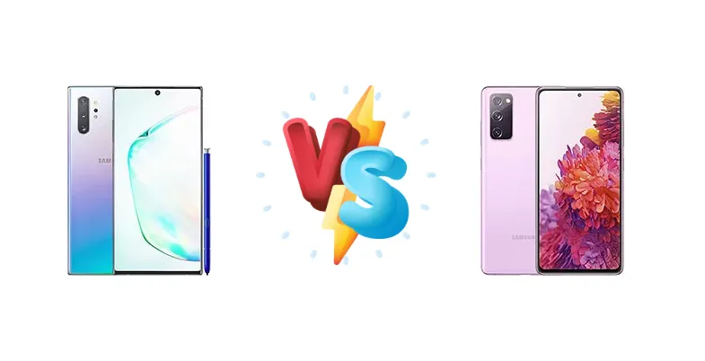 Samsung Galaxy Note10+ 5G vs Samsung Galaxy S20 FE 5G
