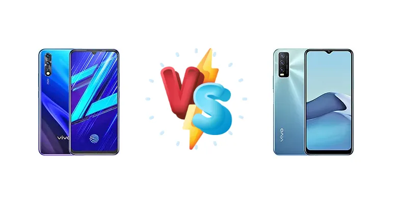 vivo Z1x vs vivo Y20t