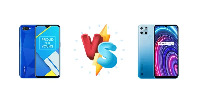 Realme C2 2020 vs Realme C25Y