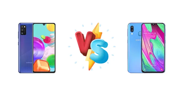 Samsung Galaxy A41 vs Samsung Galaxy A40