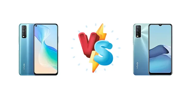 vivo Y50t vs vivo Y20t