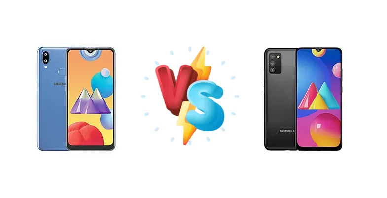 Samsung Galaxy M01s vs Samsung Galaxy M02s
