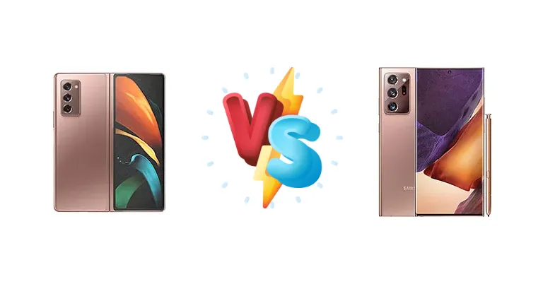 Samsung Galaxy Z Fold2 5G vs Samsung Galaxy Note20 Ultra 5G