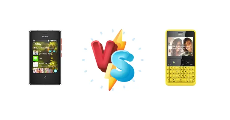 Nokia Asha 503 vs Nokia Asha 210