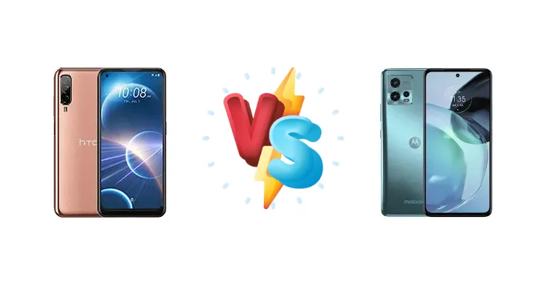 HTC Desire 22 Pro vs Motorola Moto G72