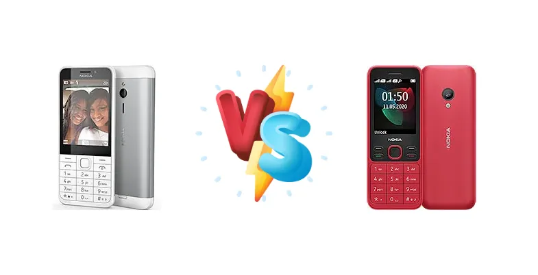 Nokia 230 Dual SIM vs Nokia 150 (2020)