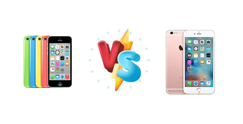 Apple iPhone 5c vs Apple iPhone 6s Plus