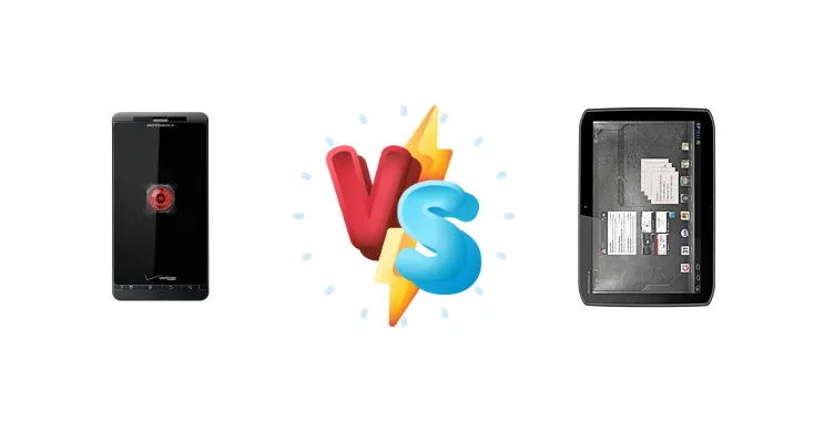 Motorola DROID X2 vs Motorola DROID XYBOARD 10.1 MZ617