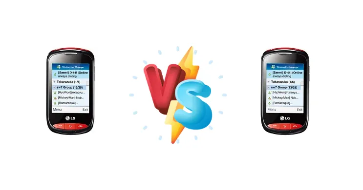 LG Wink Style T310 vs LG Cookie Style T310