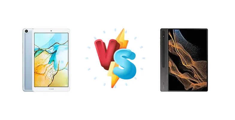 Honor Pad 5 8 vs Samsung Galaxy Tab S8 Ultra
