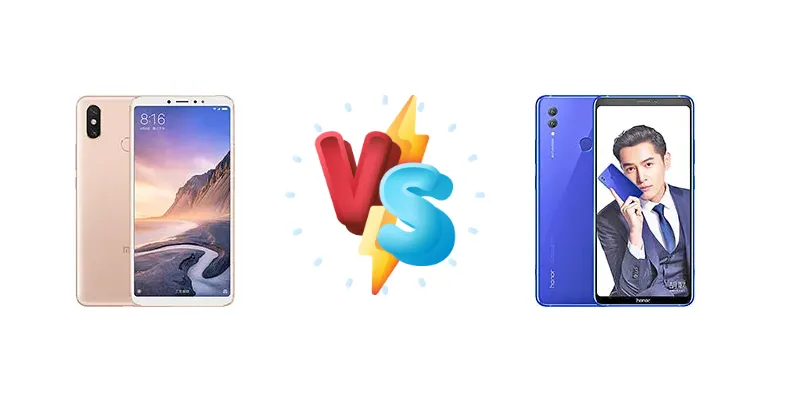 Xiaomi Mi Max 3 vs Honor Note 10