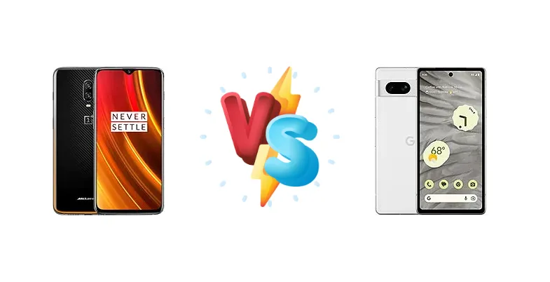 OnePlus 6T McLaren vs Google Pixel 7a